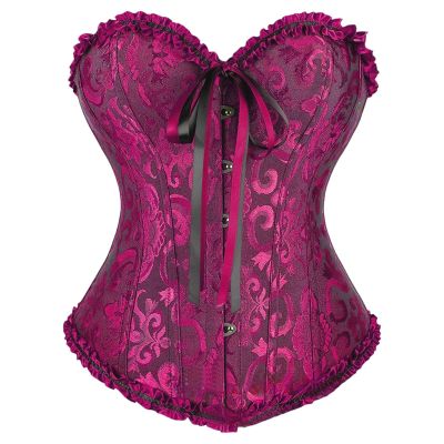 DeaAmyGline Women's Gothic Vintage Underbust Corset Top