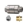 SYDROS Kitchen Limescale Protection Filter – ½-Inch Stainless Steel with Adapter Set view 1