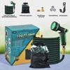 FLOWCASA 30 m Flexible Garden Hose with Spray Nozzle view 2
