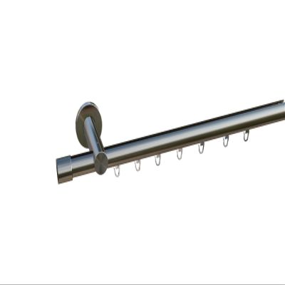 Tilldekor Made-to-Measure Single-Track Curtain Rod with Internal Track