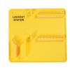 ZDETGU Lockout/Tagout Board Station Kit with 5 Safety Padlocks, 2 Hasps, 25 Nylon Ties, Wall-Mountable LOTO Equipment for OSHA Compliance view 2