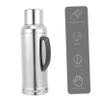 UTHCLO Stainless Steel Thermos Flask with Glass Inner Liner, Large Capacity, Odorless, for Home and Gifting view 2