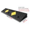 JHIAADEY Rubber Curb Ramps, Shock-Absorbing and Pressure-Resistant, for Driveways, Thresholds and Garages, 100 × 30 × 15 cm (39.3 × 11.8 × 5.9 in) view 2