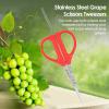 Grape Pruning Shears, 2-in-1 Fruit Tweezers and Scissors view 3