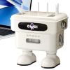 Wi-Fi Router Storage Box with Robot-Inspired Design view 1