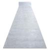 rugsx Lotus Smooth 52421 Melange Gray Non-Slip Runner, Washable, 100 x 660 cm view 1