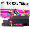 Inkadoo 1x XXL Toner for Dell C1660W 593-11128 V3W4C, Magenta/Red view 1