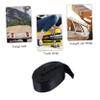 GALPADA 2-Piece 2.5 cm X Tie-Down Straps with Quick-Release Buckles, Black Cargo Securing Straps for Roof Racks, Motorcycles, and Transport view 2