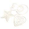 Gold Dreamcatcher Star Rings, 12-Piece Iron Set view 1
