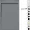 SoulHome Resin Shower Tray 100 x 70 cm, Gray, Minimalist Design view 2