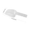 DECORNIJIA 4-Piece Plastic Ice Cream Scoop Set with Long Ergonomic Handles view 2