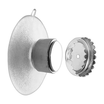 Suction-Cup Magnetic Shower Soap Dish
