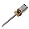 TADZKKIWM GA12-N20 DC Gear Motor, M3 × 34 Extended Threaded Shaft, Low-Speed Small Motor, 3V/6V/12V (12V, 1000) view 2