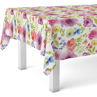 ECOMMERC3 Rectangular Wax Tablecloth 250 x 140 cm Vienne Multicolor