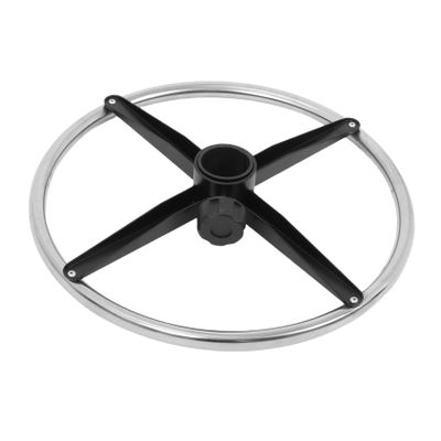 VALICLUD Stainless Steel Footrest Ring for Office Chairs and Bar Stools