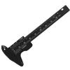 WATIIFUFU Precise Plastic Eyebrow Caliper, Dual Scale, 80 mm view 1