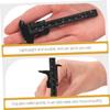 WATIIFUFU Precise Plastic Eyebrow Caliper, Dual Scale, 80 mm view 3