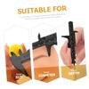 WATIIFUFU Precise Plastic Eyebrow Caliper, Dual Scale, 80 mm view 4