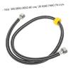 2-Pack Flexible Metal Faucet Supply Hoses for Bathrooms view 2