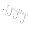 Toyvian Stainless Steel Cup and Utensil Hooks, Silver view 2