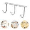 Toyvian Stainless Steel Cup and Utensil Hooks, Silver view 4