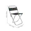 Anneome Lightweight Folding Camping Chair with Backrest view 2