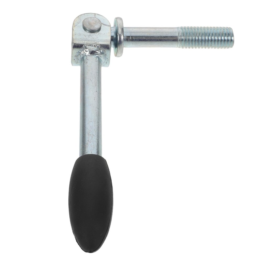 Crank Handle for Metal Trailer Support Jacks, Silver, 48 mm
