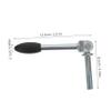 Crank Handle for Metal Trailer Support Jacks, Silver, 48 mm view 2