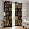 Tyafsgvqo Forest Deer Grommet Curtains, 2-Piece Set, Rustic Farmhouse view 2
