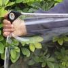 ZHUOZ1T Transparent Waterproof Tarp, 1.7 m x 1.7 m view 2