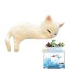 Renchey Miniature Cat Figures for Monitor and Aquarium Decor view 1