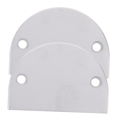 Angoily 2-Piece Industrial Darning Plate for Bead and Sequin Fabric, Silver