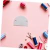 Angoily 2-Piece Industrial Darning Plate for Bead and Sequin Fabric, Silver view 4