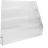 Zerodeko Transparent Acrylic Display Shelf for Greeting Cards and Cosmetics view 3
