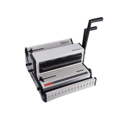 WW2018 2-in-1 Desktop Binding Machine, Metal Wire 3:1 and 2:1