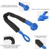 Soft Shackles, 38,000 lb Breaking Strength, Tear-Resistant Synthetic Shackles for Off-Road Vehicles, Trucks, SUVs and Boats, 2-Pack (Blue) view 2