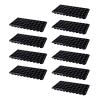 Supvox Seedling Trays, 50 Cells Each, Plastic, Black view 1