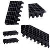 Supvox Seedling Trays, 50 Cells Each, Plastic, Black view 3