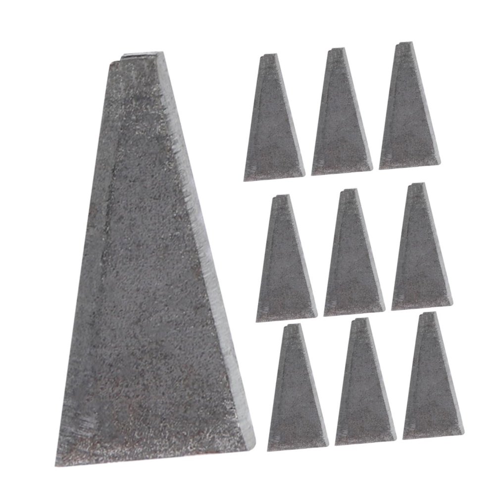 Triangular High-Carbon Steel Handle Wedges for Hammers and Axes