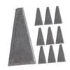Triangular High-Carbon Steel Handle Wedges for Hammers and Axes view 1
