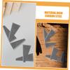 Triangular High-Carbon Steel Handle Wedges for Hammers and Axes view 3