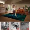 Gaming Chair Mat, Non-Slip Office Chair Mat for Hardwood, Laminate & Tile, 140 x 160 cm view 3