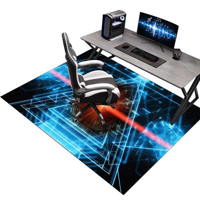 Non-Slip Gaming Chair Mat for Hard Floors, 63 x 71 in