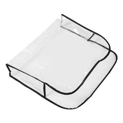 TOPPERFUN Transparent PVC Chair Backrest Cover for Salon Chairs, Hairdressing Supplies