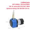 Liquid Filling Machine, KXF Peristaltic Pump, 12V/24V/6V DC Motor, Low-Flow Dosing Pump for Liquid Transfer and Beverages (B04, KXF-DC-12V) view 2
