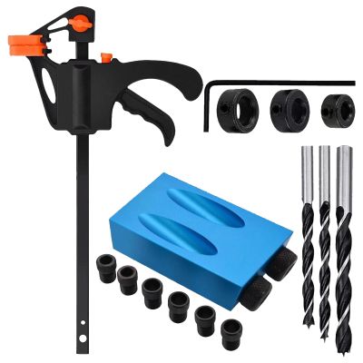 Pocket Hole Jig Set | 15-Degree Pocket Hole Jig for Woodworking