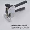Manual Glass Breaking Pliers, Adjustable Thickness view 2