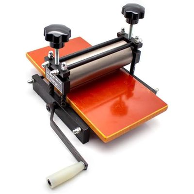 Manual Printing Press with Shaking Handle for Block and Monotype Printing