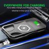 Wireless Car Phone Charger with Non-Slip Silicone view 2