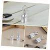 Hoement Zinc Alloy Rope End Caps, Deformation-Resistant, 12 Pieces with Secure Hooks for Crowd Management and Exhibitions view 3